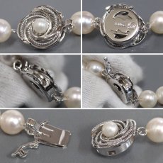 画像9: パールネックレス シルバー金具 8.0-8.4mm 鑑別書 (9)
