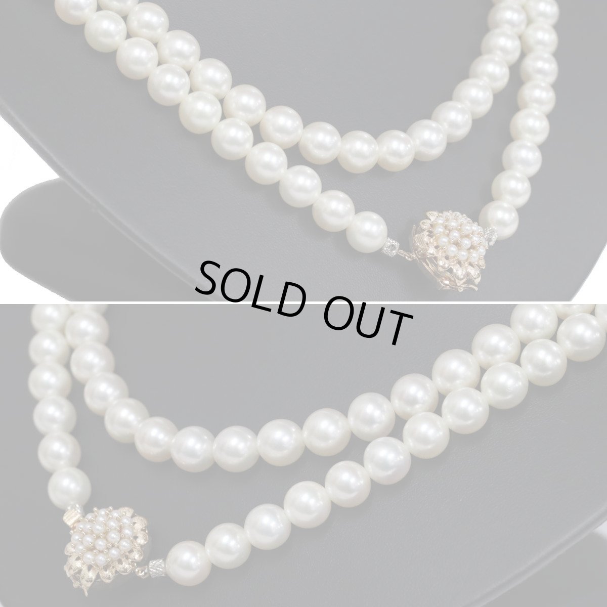 画像3: ロングパールネックレス K14金具 8.5-9.0mm 106cm (3)