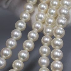 画像5: ロングパールネックレス K14金具 8.5-9.0mm 106cm (5)