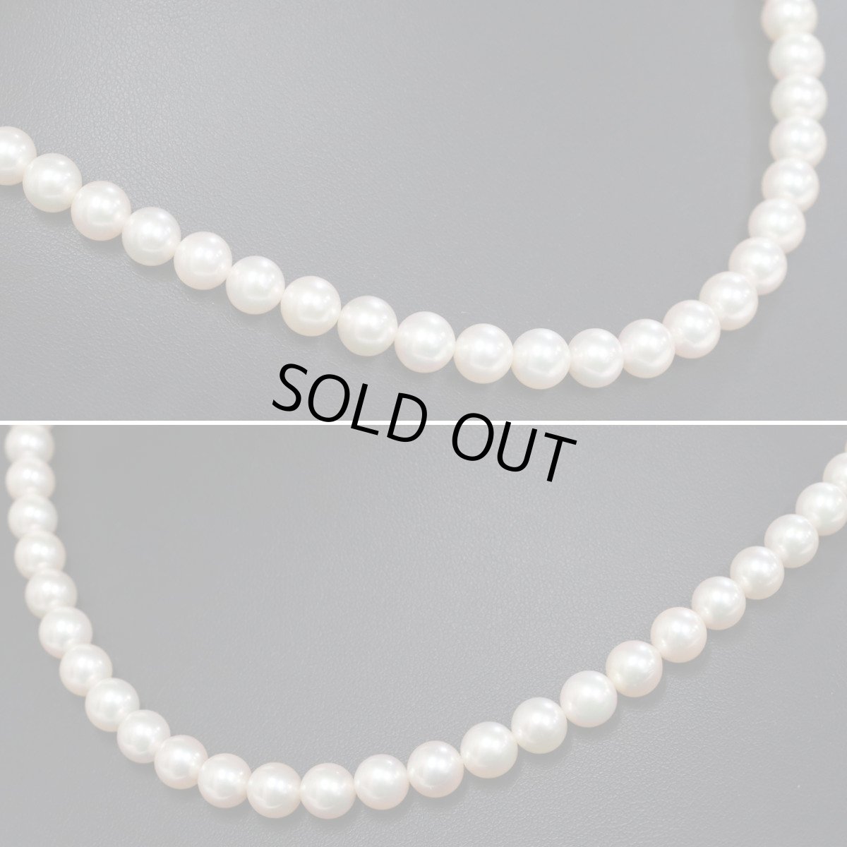 画像3: パールネックレスイヤリングセット シルバー金具 7.1-7.4mm (3)