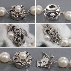 画像10: パールネックレス シルバー金具 8.0-8.5mm (10)