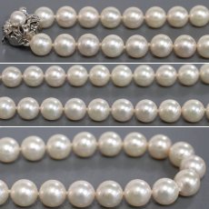 画像4: パールネックレス シルバー金具 8.0-8.5mm (4)