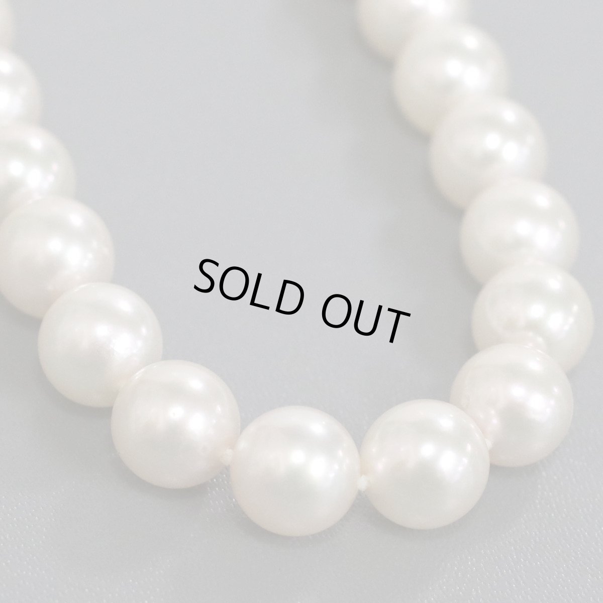 画像6: パールネックレス シルバー金具 8.0-8.5mm (6)