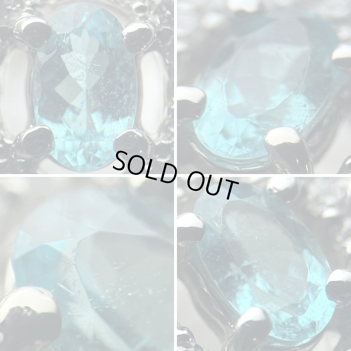 画像4: Pt900パライバトルマリンダイヤモンドリング T0.397 D0.26 6.6g #9.5 鑑別書 (4)