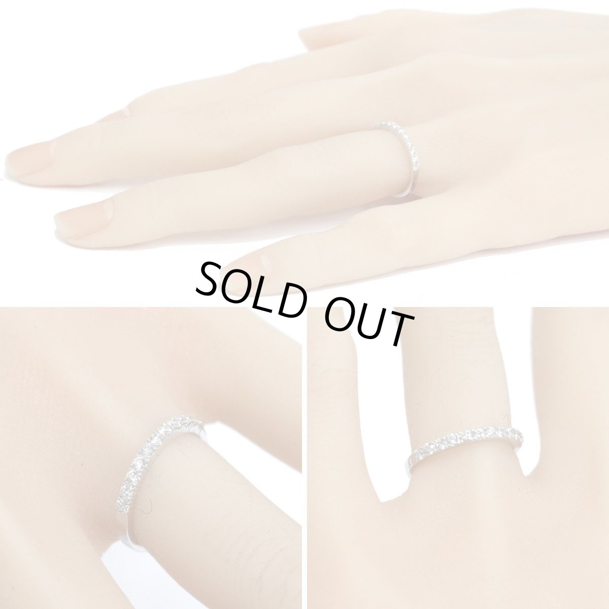 画像9: ヴァンドーム青山 K18WGダイヤモンドリング D0.29 1.8g #9 内外箱 (9)