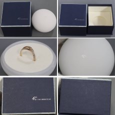 画像10: ヨンドシー K18PGダイヤモンドリング 9PD 2.7g #10 (10)