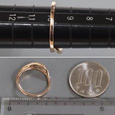 画像7: ヨンドシー K18PGダイヤモンドリング 9PD 2.7g #10 (7)