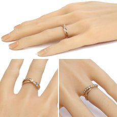 画像9: ヨンドシー K18PGダイヤモンドリング 9PD 2.7g #10 (9)