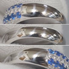 画像6: Pt950アウイナイトダイヤモンドリング A0.73 D0.59 6.8g #12 ソーティング (6)