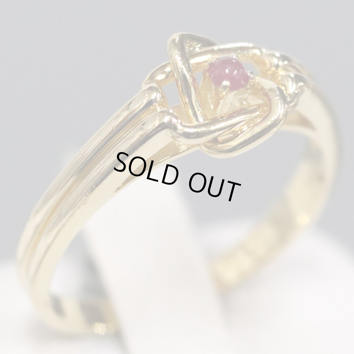 画像1: ディオール 750ルビーリング 2.0g #13 (1)