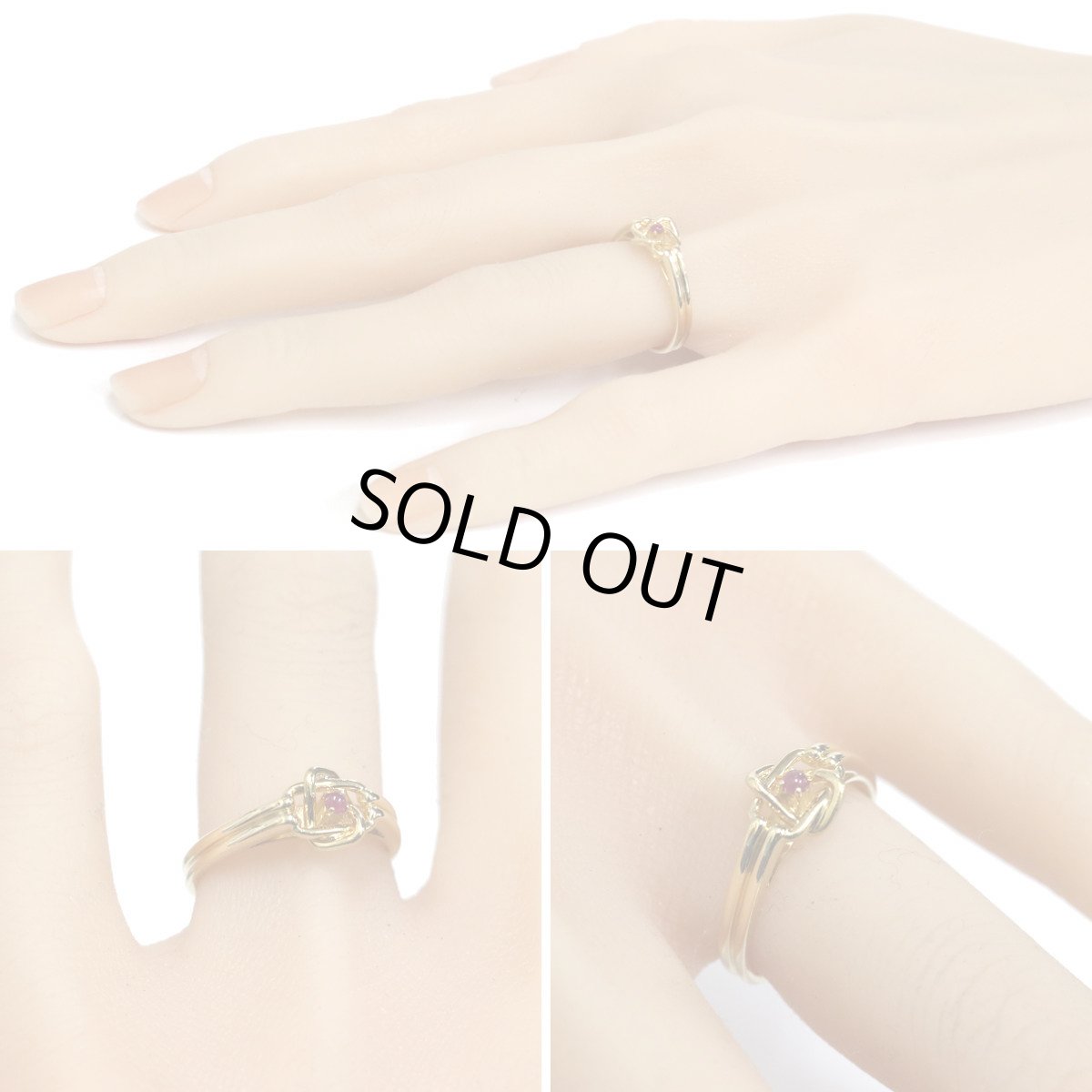 画像10: ディオール 750ルビーリング 2.0g #13 (10)