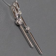 画像3: タサキ K18WGダイヤモンドペンダントトップ D0.37 4.8g (3)