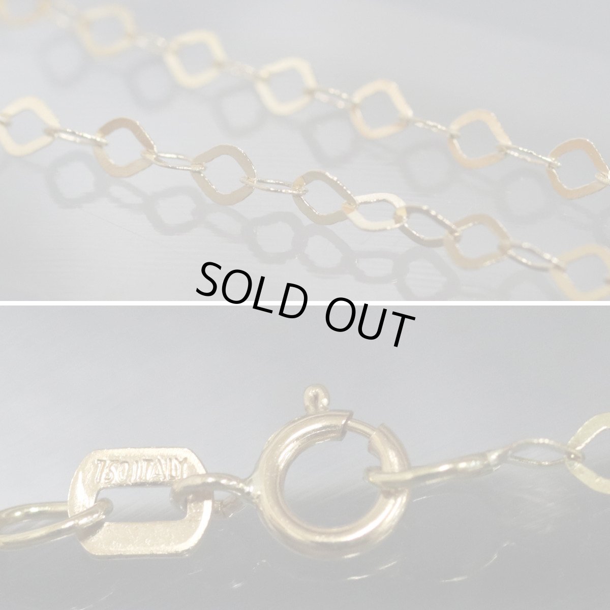 画像7: 750/K18ダイヤモンドペンダント D0.50 3.6g 50cm (7)