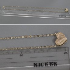画像8: 750/K18ダイヤモンドペンダント D0.50 3.6g 50cm (8)
