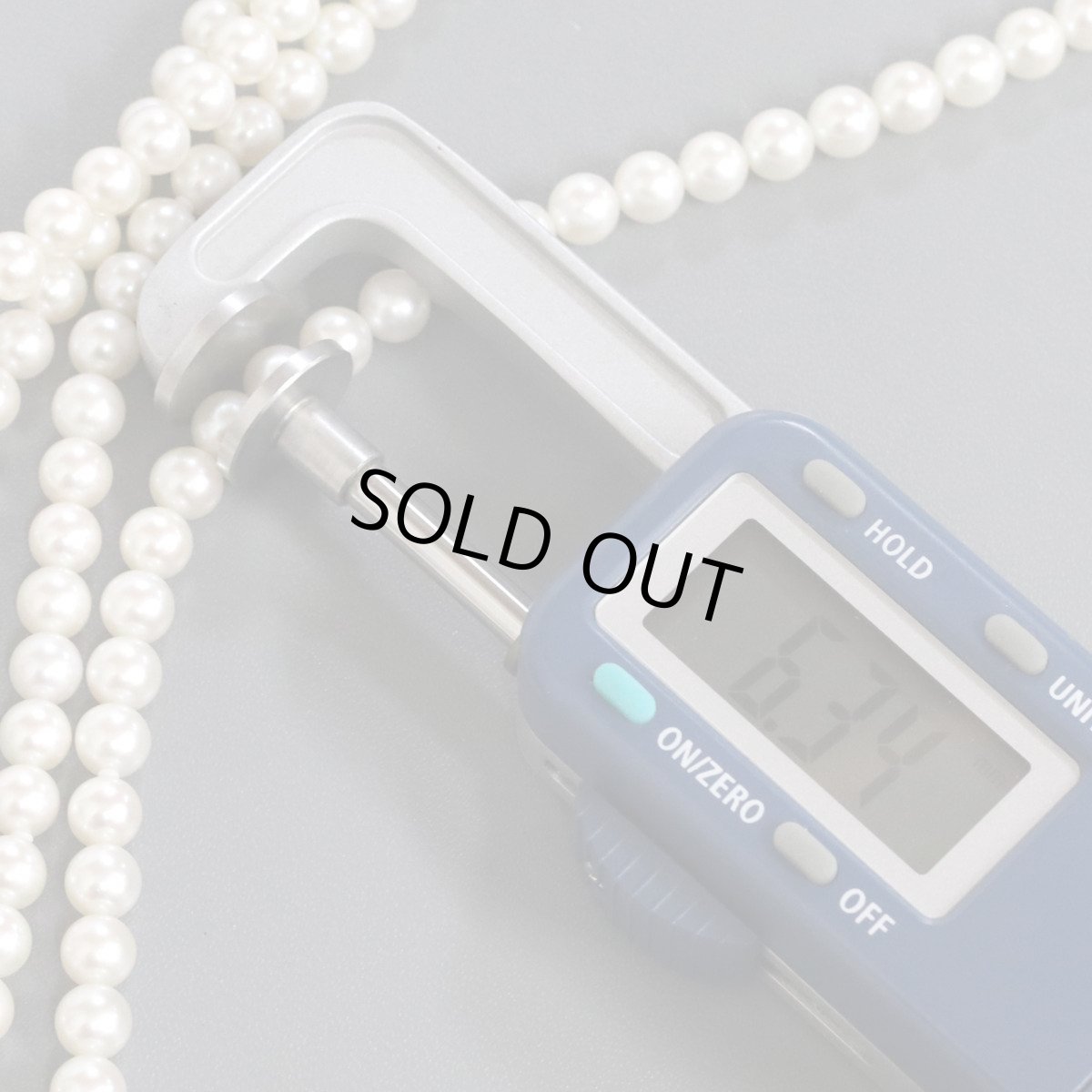 画像9: 2連パールネックレス K18金具 6mm 50cm (9)