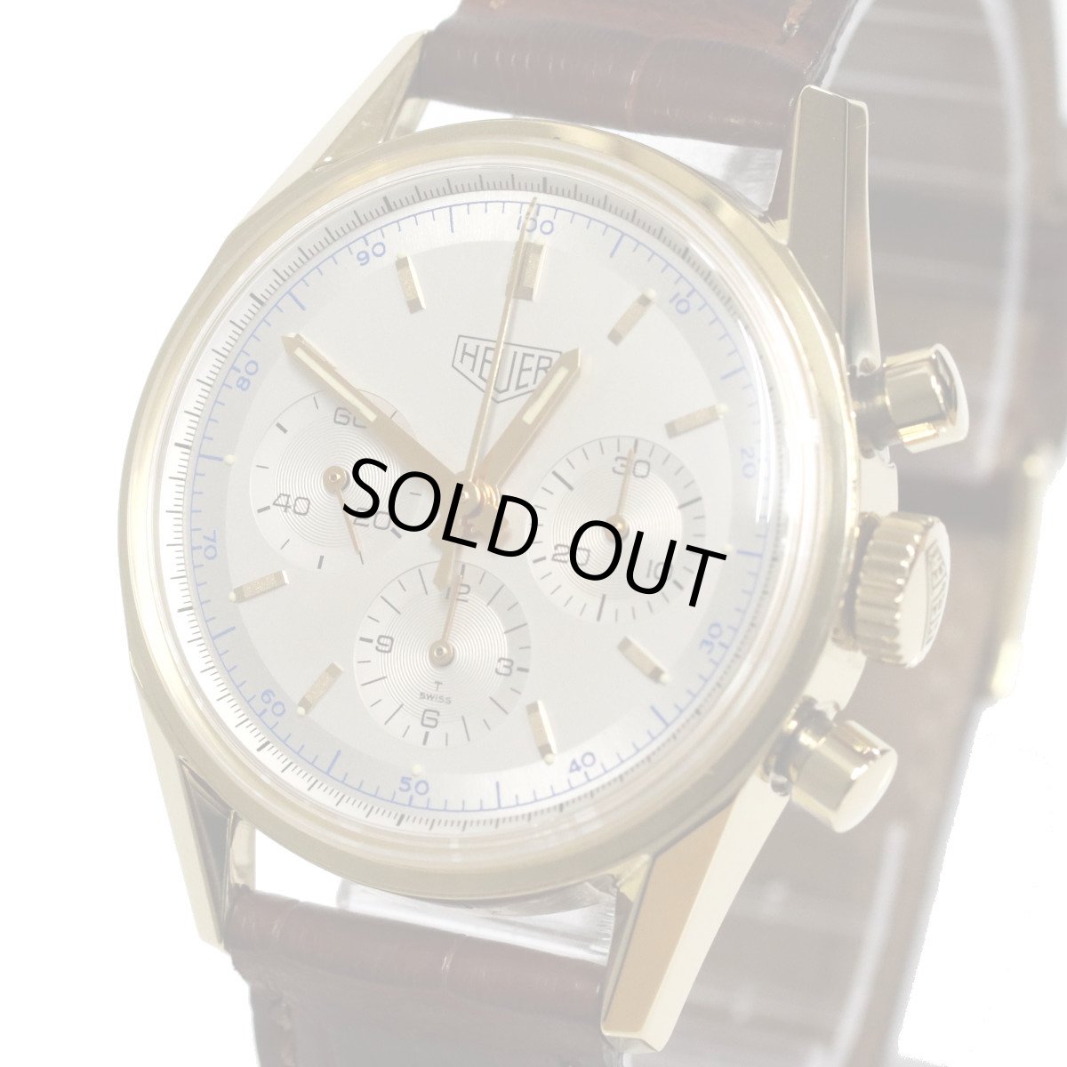 画像1: クラシックス カレラ クロノグラフ 1964年復刻モデル(CS3140.BC0727) (1)