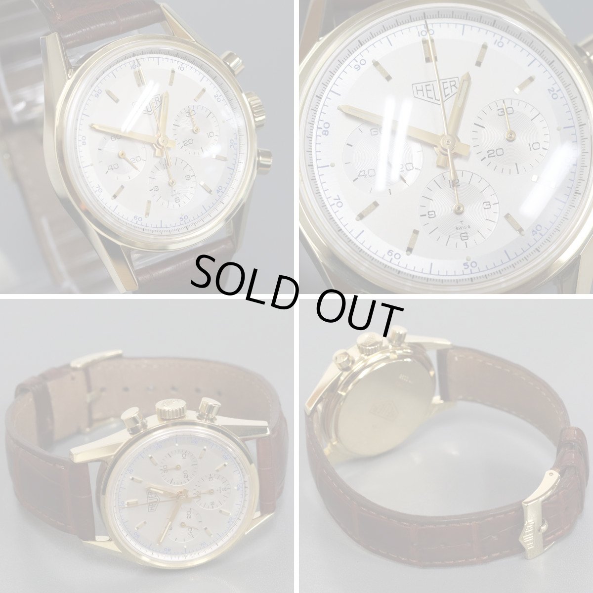 画像2: クラシックス カレラ クロノグラフ 1964年復刻モデル(CS3140.BC0727) (2)