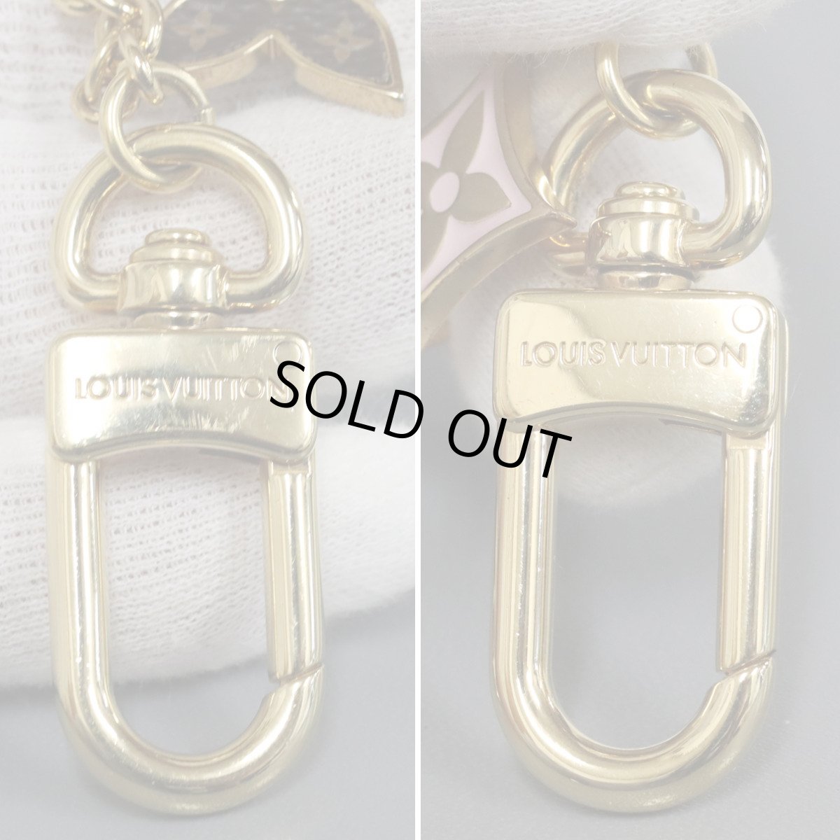 画像2: ルイヴィトン バッグチャーム・チェーン スプリング ストリート(M01188) (2)