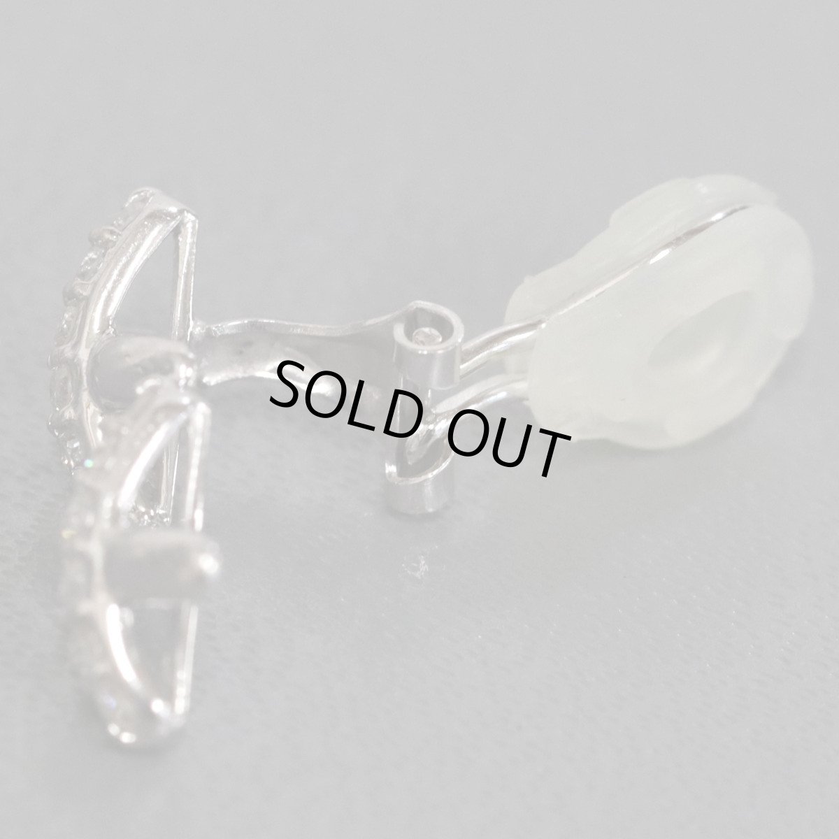 画像6: K14WG/K18WGダイヤモンドイヤリング D0.18×2 2.9g (6)