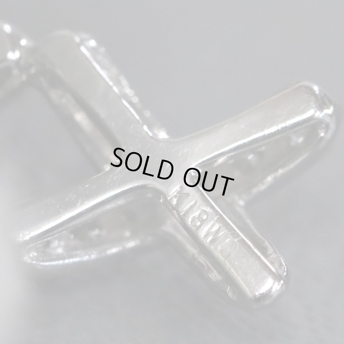 画像8: K14WG/K18WGダイヤモンドイヤリング D0.18×2 2.9g (8)