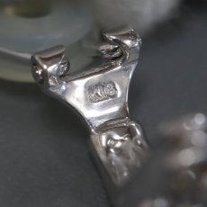 画像6: カシケイ K14WG/K18WGダイヤモンドイヤリング D0.35 D0.12 5.3g (6)