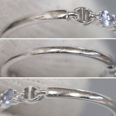 画像6: スタージュエリー K18WGサファイアリング 1.7g #10 (6)