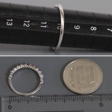 画像8: スタージュエリー K18WGサファイアリング 1.7g #10 (8)
