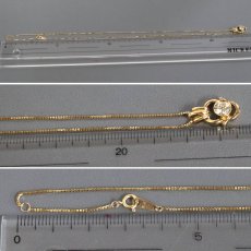 画像8: 750/K18ダイヤモンドペンダント D0.34 4.3g 44cm (8)