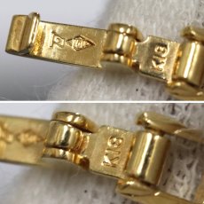 画像7: セイコージュエリー 750/K18喜平ネックレス 6面ダブル 60cm 35.9g (7)