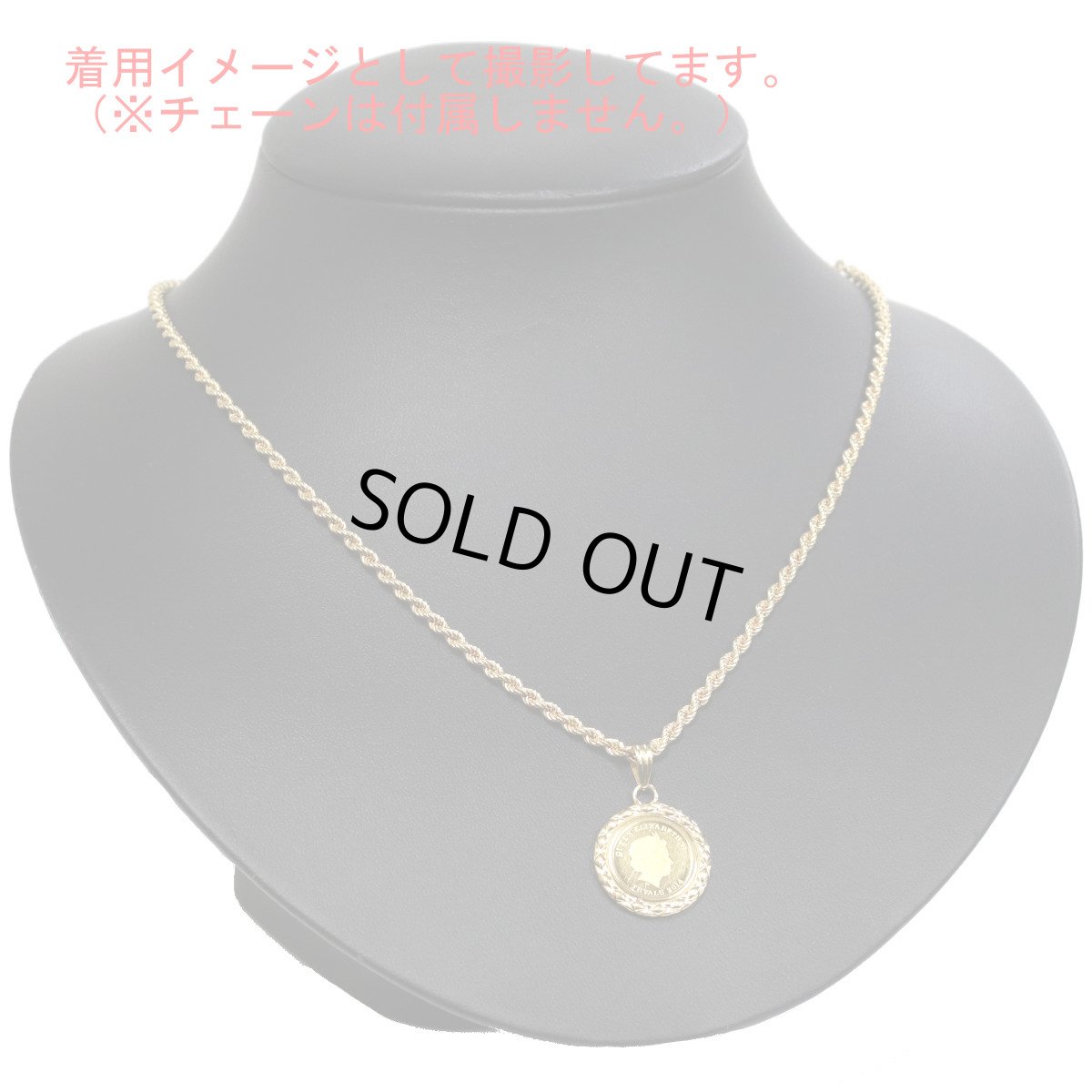 画像7: K24/K18ペンダントトップ ツバルホース金貨1/25オンス 2.8g (7)