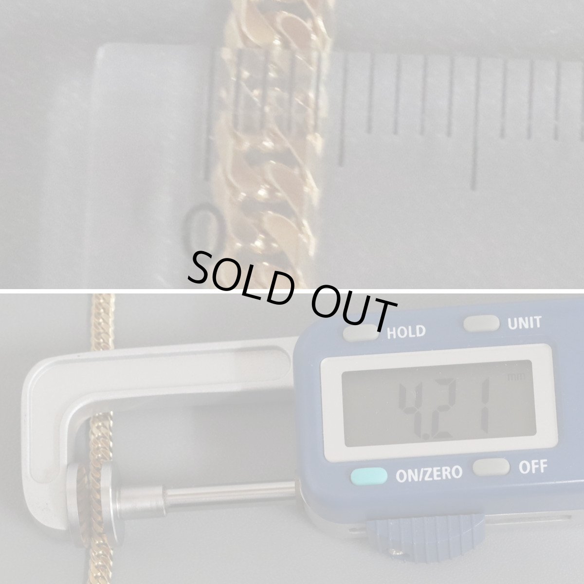 画像10: 田中貴金属 K18喜平ネックレス 6面ダブル 50cm 25.3g (10)