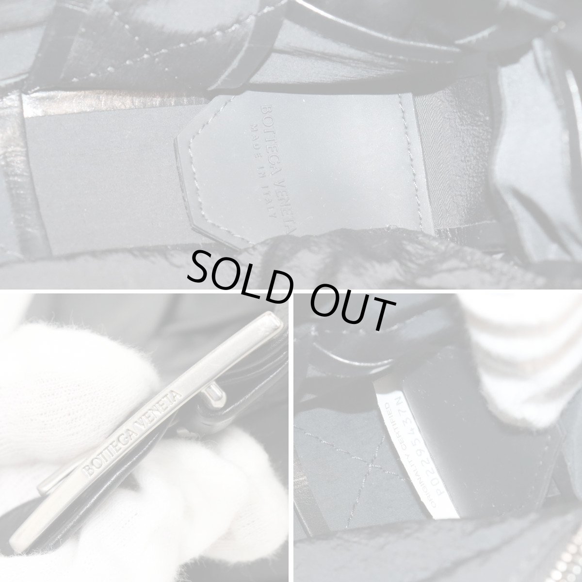 画像10: ボッテガ・ヴェネタ マキシイントレチャート スモールカセット ショルダーバッグ (10)