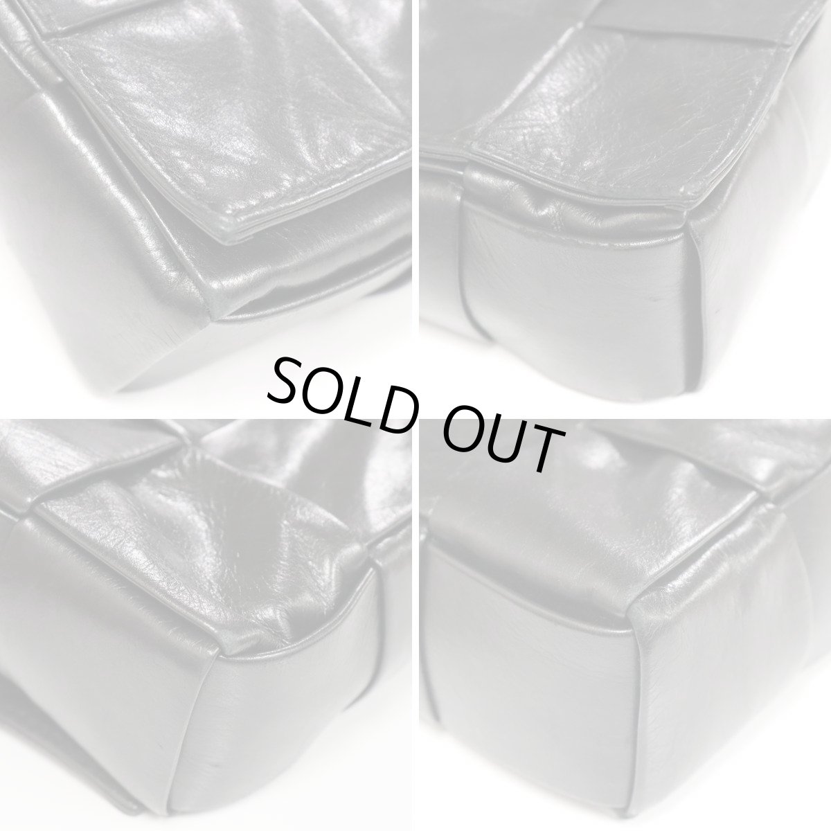 画像4: ボッテガ・ヴェネタ マキシイントレチャート スモールカセット ショルダーバッグ (4)