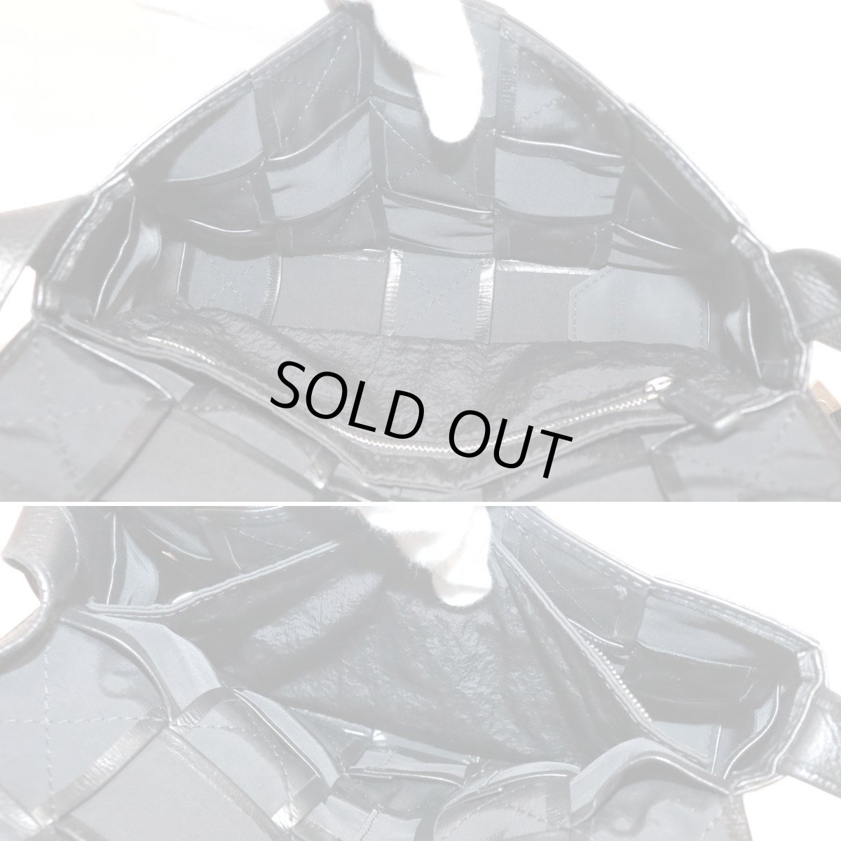 画像8: ボッテガ・ヴェネタ マキシイントレチャート スモールカセット ショルダーバッグ (8)