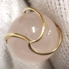 画像4: K18ローズクォーツペンダント 5.6g 40cm (4)