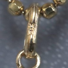 画像5: K18ローズクォーツペンダント 5.6g 40cm (5)