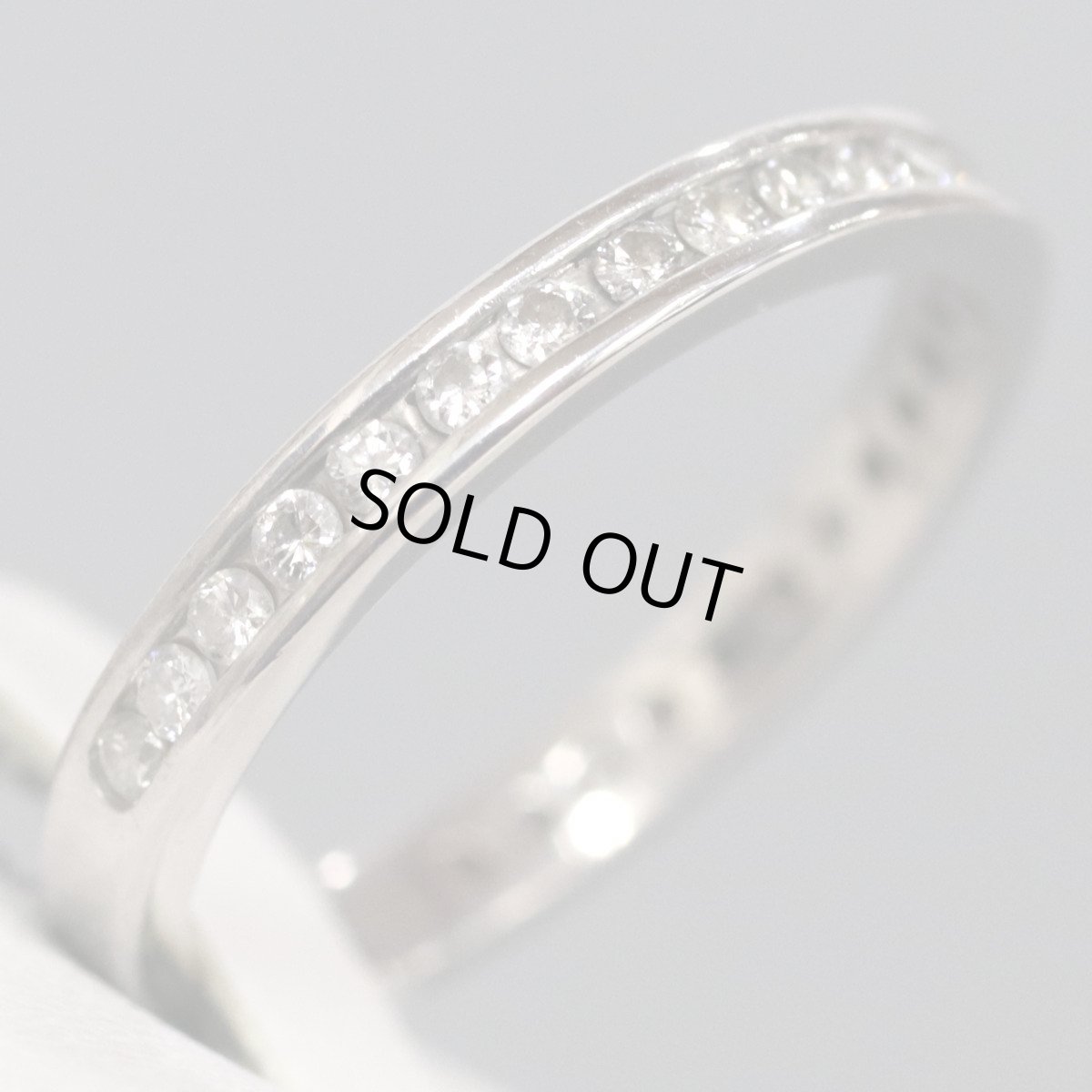 画像3: Pt900ダイヤモンドリング D0.50 4.5g #16.5 (3)