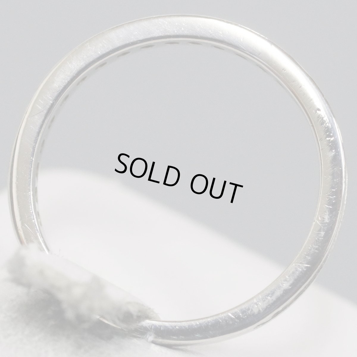 画像5: Pt900ダイヤモンドリング D0.50 4.5g #16.5 (5)