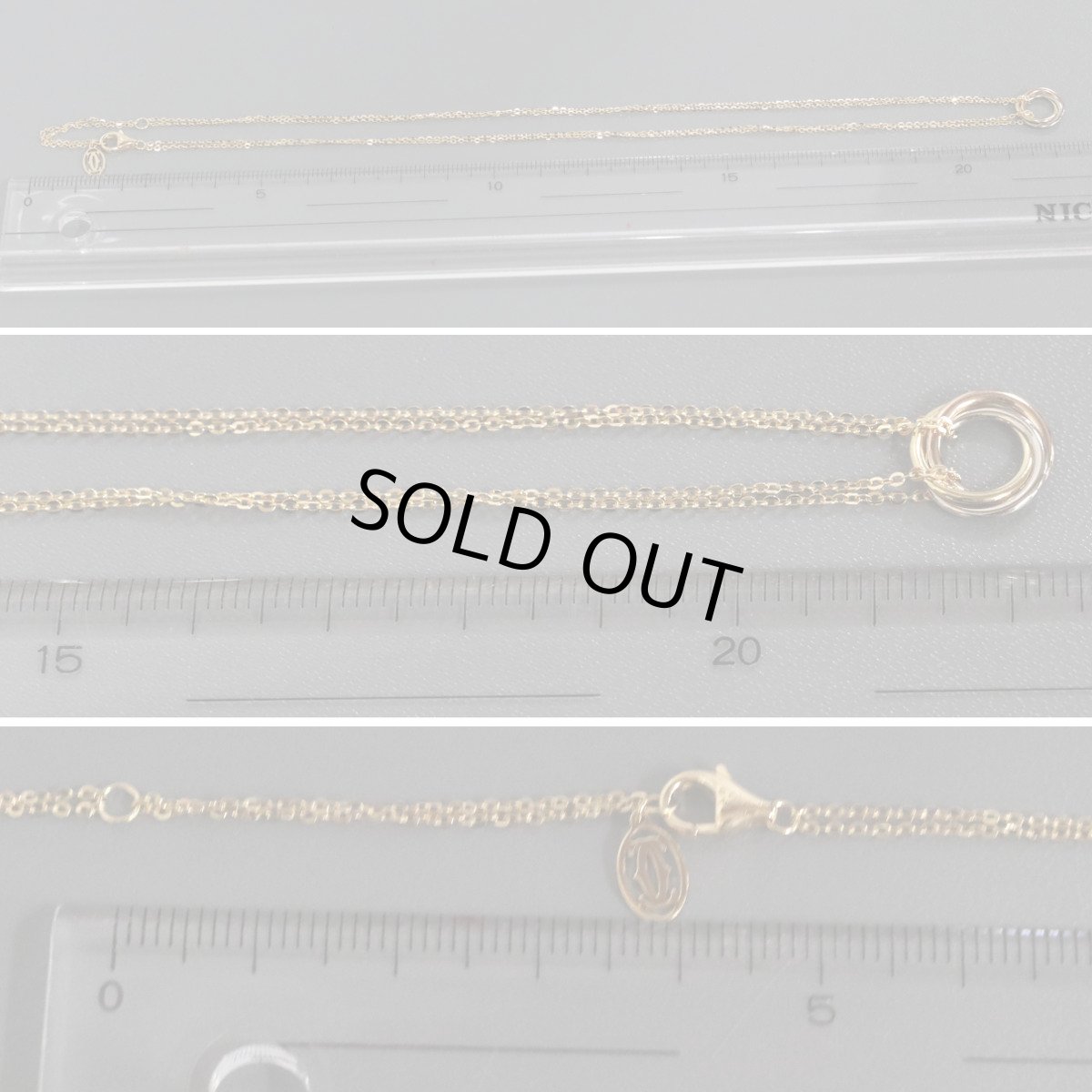 画像8: 750スウィートトリニティネックレス(B7224816)内外箱 保証書 (8)