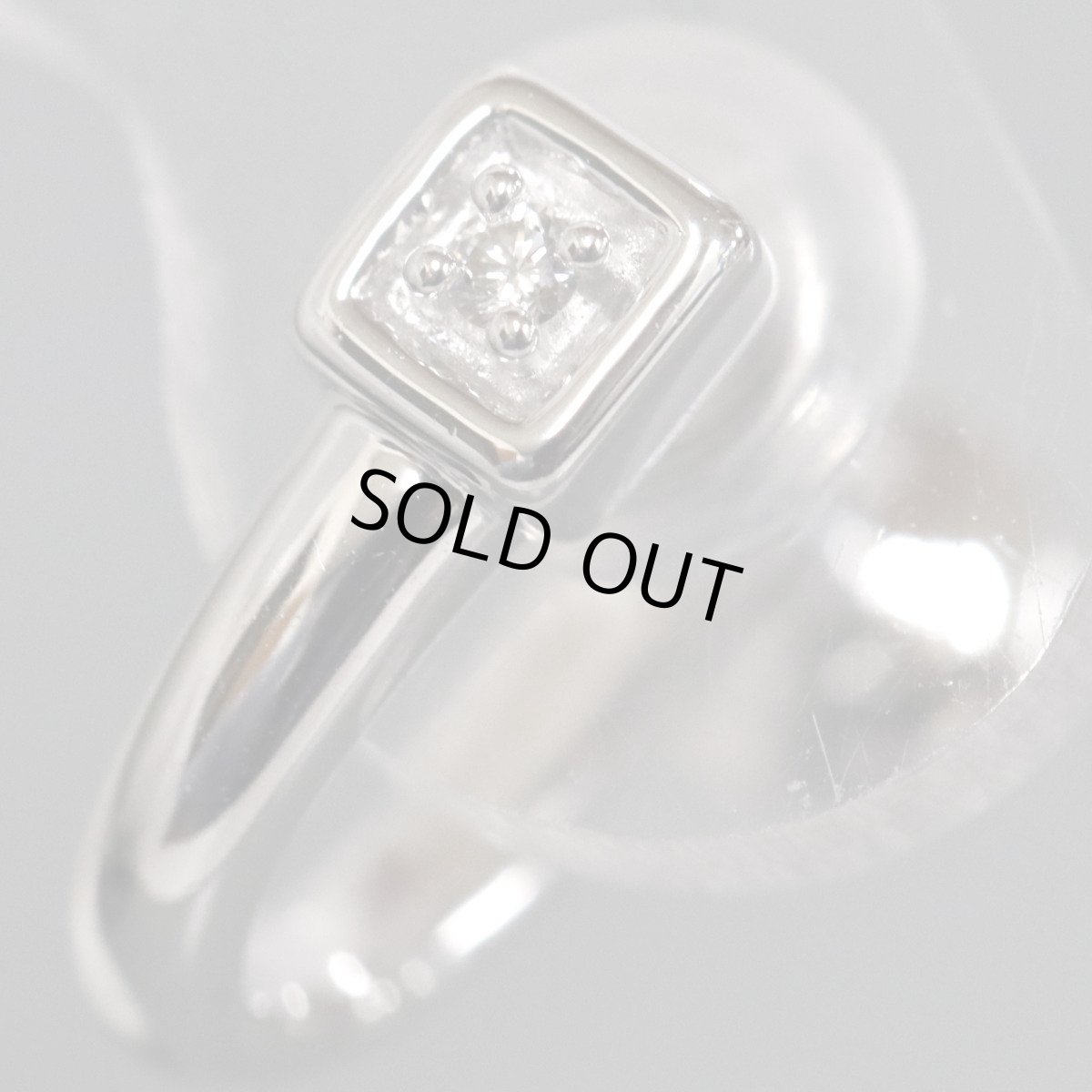 画像4: タサキ K18WGダイヤモンドイヤリング D0.01×2 3.0g (4)