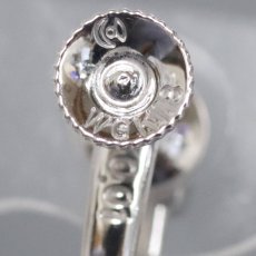 画像5: タサキ K18WGダイヤモンドイヤリング D0.01×2 3.0g (5)