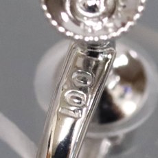 画像6: タサキ K18WGダイヤモンドイヤリング D0.01×2 3.0g (6)