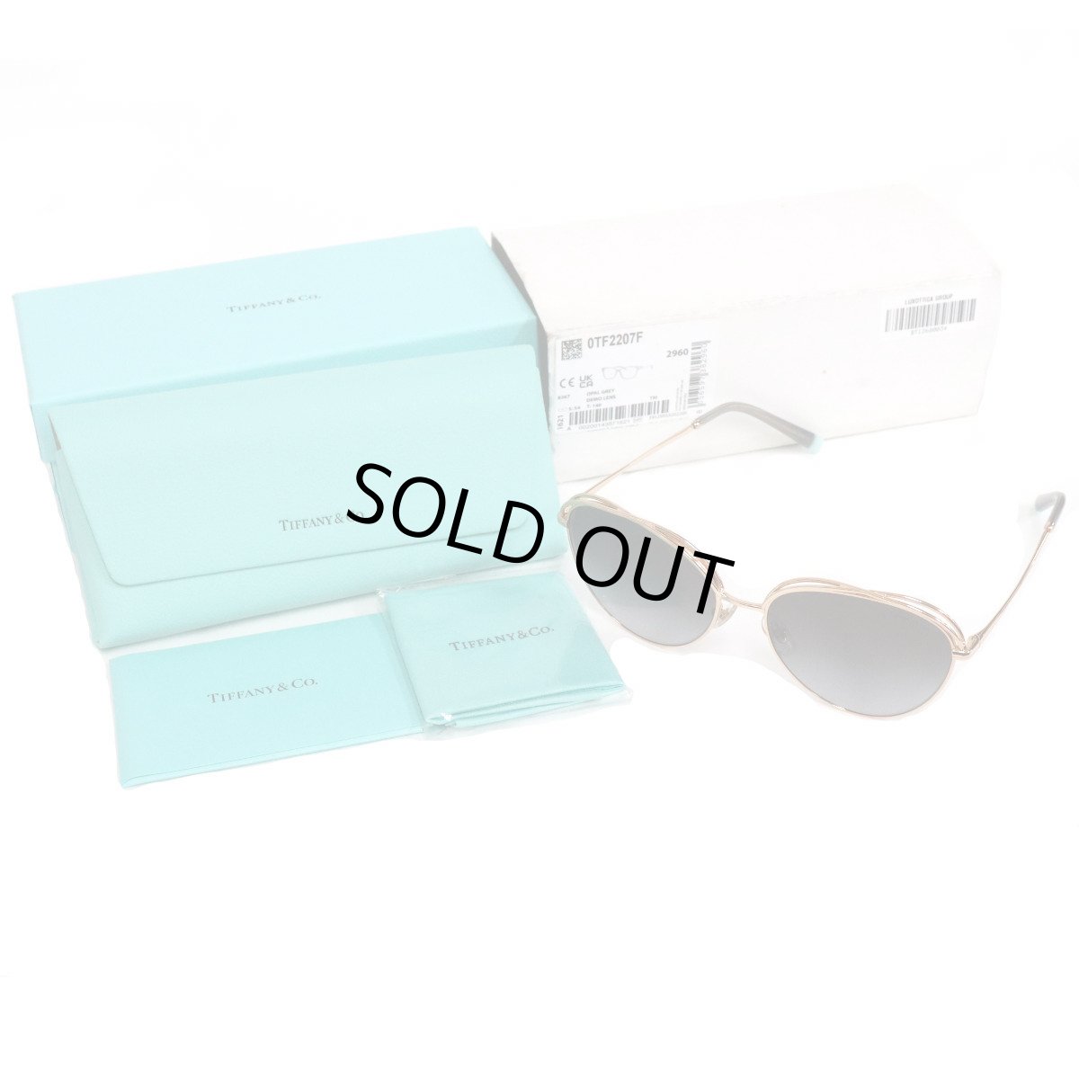 画像1: ティファニー サングラス 6105/3C 58□16 140 3N(TF3075) (1)