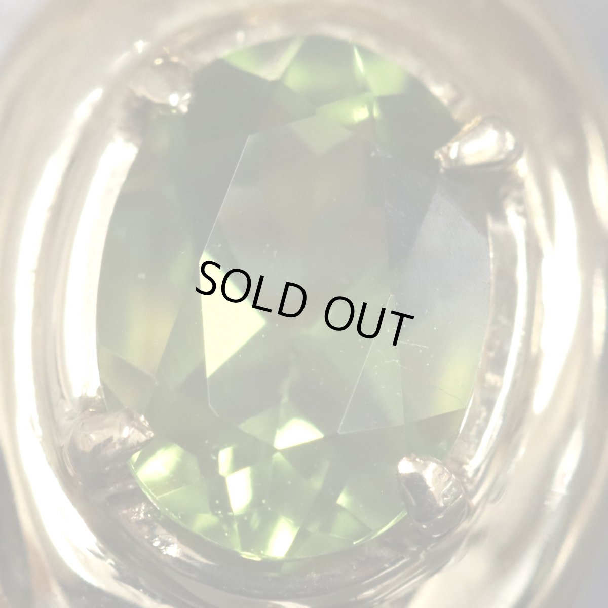 画像5: ミキモト K18ペリドットイヤリング Pe0.80×2 10.2g (5)