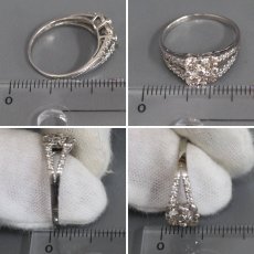 画像8: Pt900ダイヤモンドリング D1.00 3.2g #14 (8)