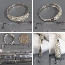 画像9: Pt900ローズカットダイヤモンドリング D0.80 4.6g #21 (9)