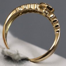 画像5: K18ダイヤモンドリング D1.00 5.3g #15 イエローゴールド 1カラット (5)