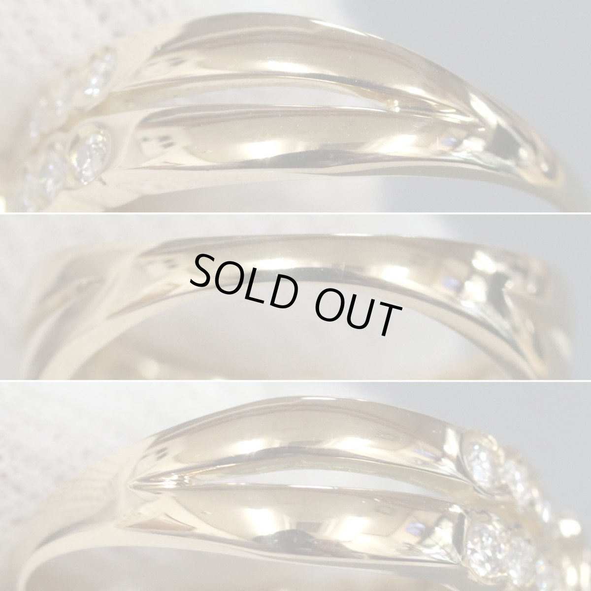 画像6: K18ダイヤモンドリング D1.00 5.3g #15 イエローゴールド 1カラット (6)