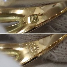 画像7: K18ダイヤモンドリング D1.00 5.3g #15 イエローゴールド 1カラット (7)