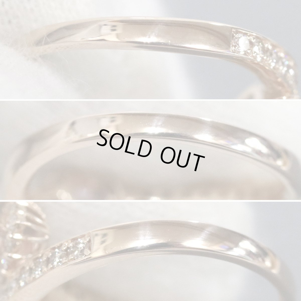 画像6: K18PGパパラチアサファイアダイヤモンドリング PS0.393 PS0.372 D0.48 4.0g #13 鑑別書 ピンクゴールド (6)